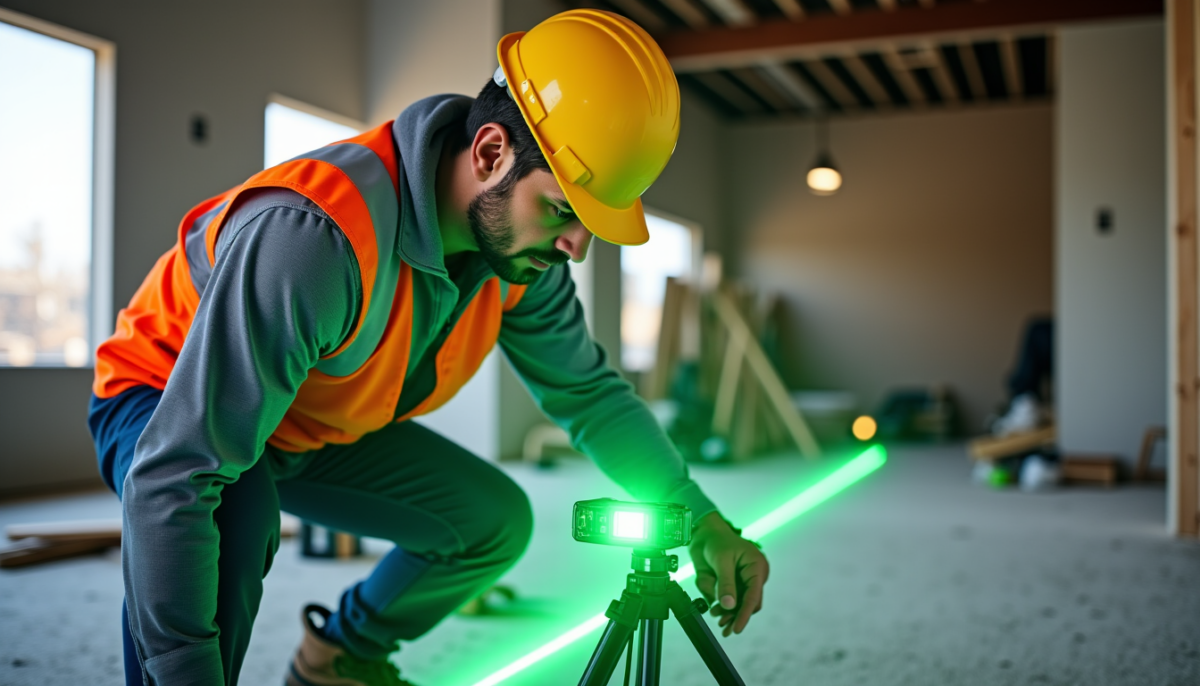 Niveau laser 360° : pour quels corps de métier est-il rentable ?